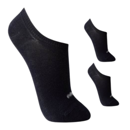 Taloneras negras medias rebajadas